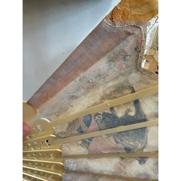 Vintage Spanish Lace Hand Fan - Picture 10 of 12